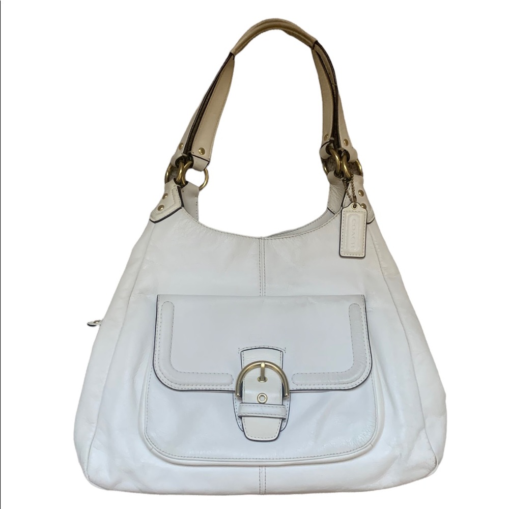 Coach Campbell Hobo Bag in Ivory